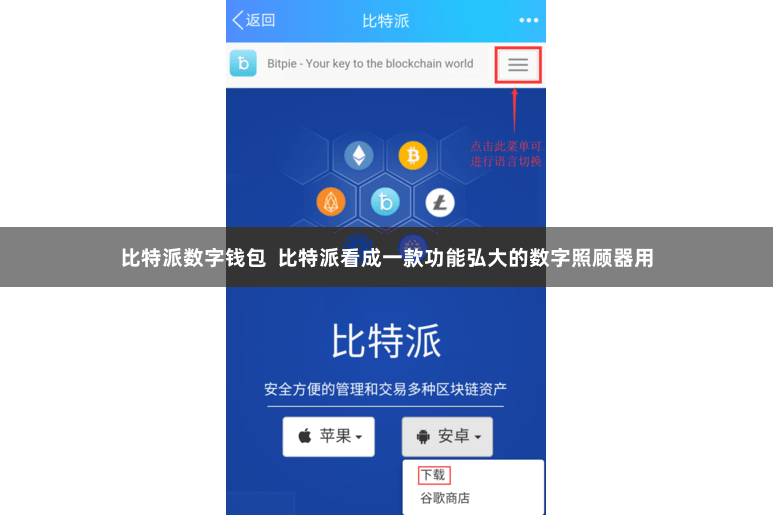 比特派数字钱包  比特派看成一款功能弘大的数字照顾器用